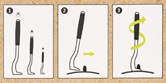 Vytahovač na klíšťata Tick Twister 03